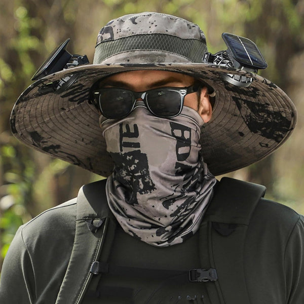 Chapeau Soleil Ventilé Solaire