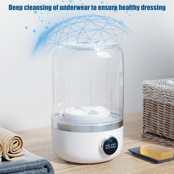 Mini Machine à Laver Rechargeable