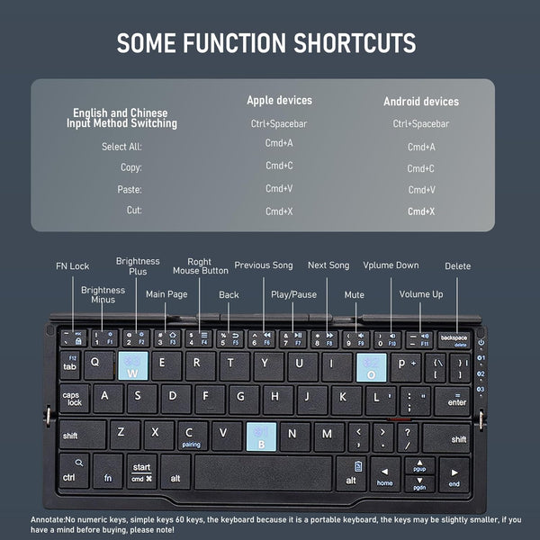 Clavier Magique avec Pavé Tactile