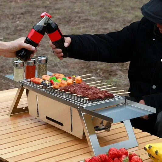 Grill de Camping Pliable Facile