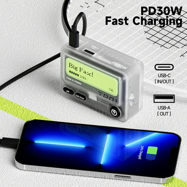 Chargeur Portable Nostalgique