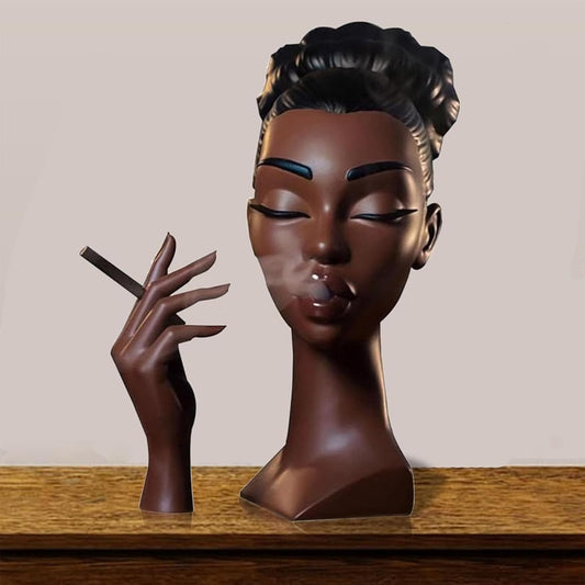 Brûleur Encens Femme Noire