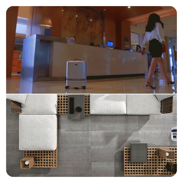 Valise Intelligente Suiveuse